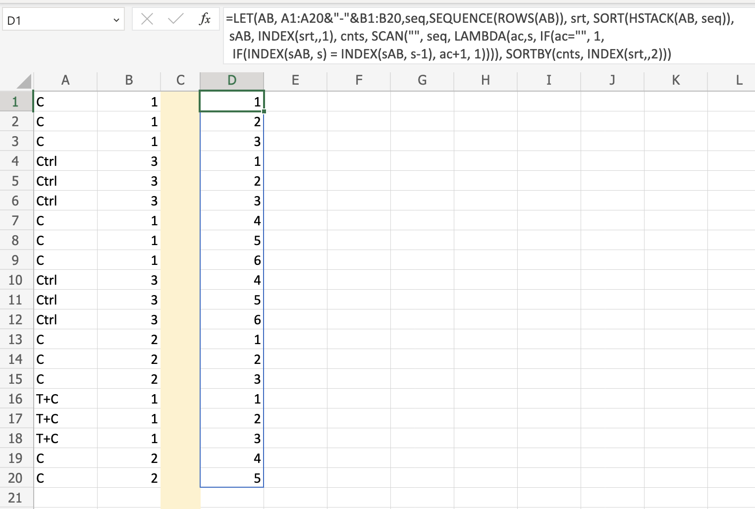 output formula 3