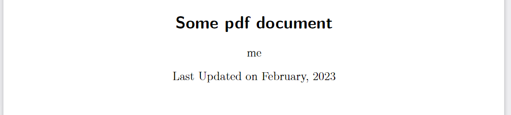 screenshot of pdf output